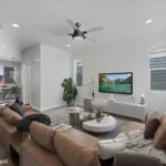 Photo of a living room.