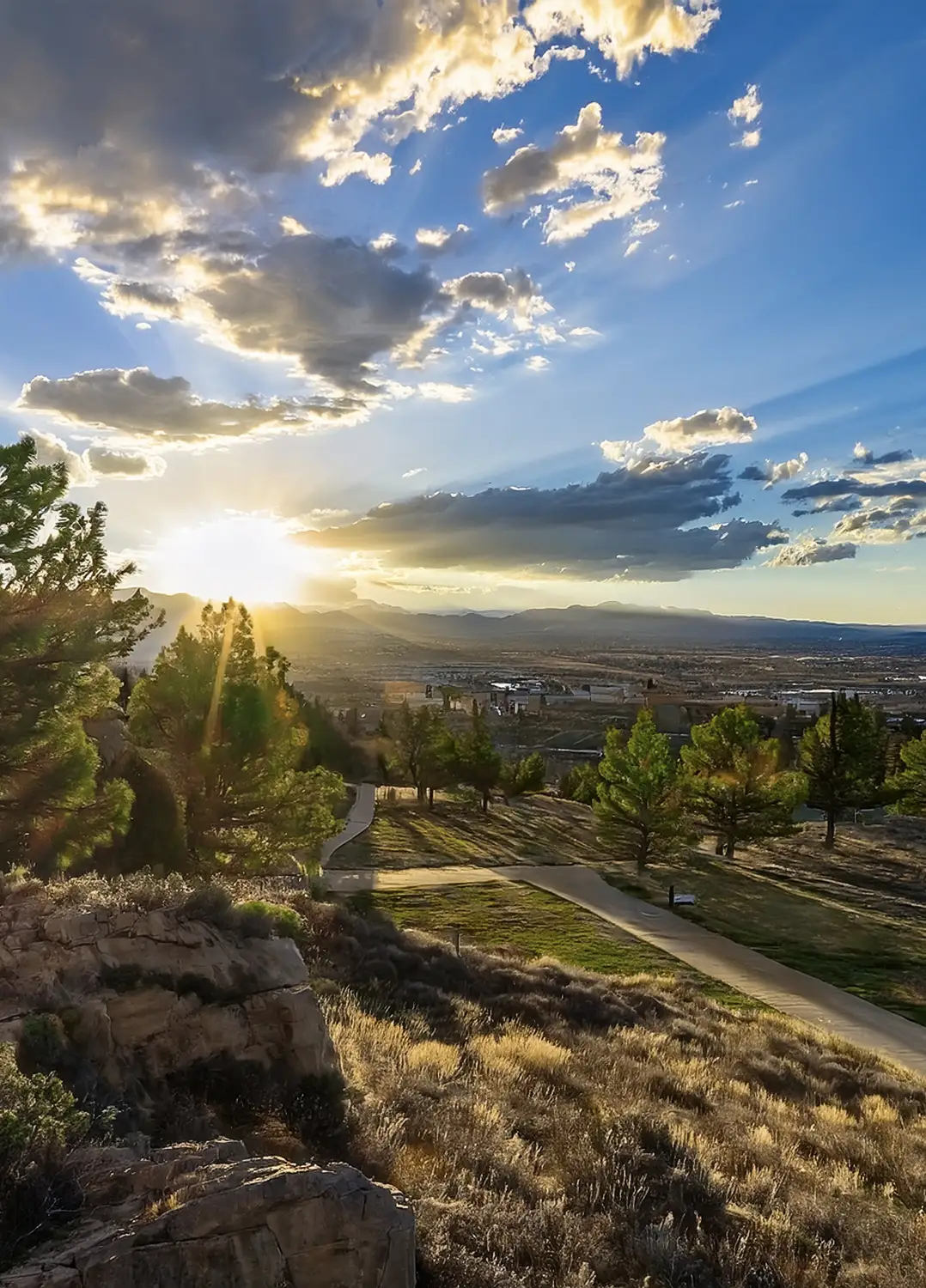 Photo of a park in Castle Rock, Colorado.