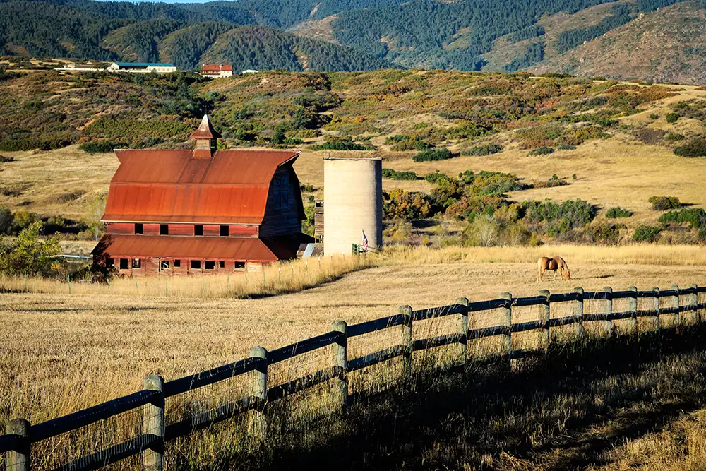 Photo of farm in Elizabeth, Colorado.