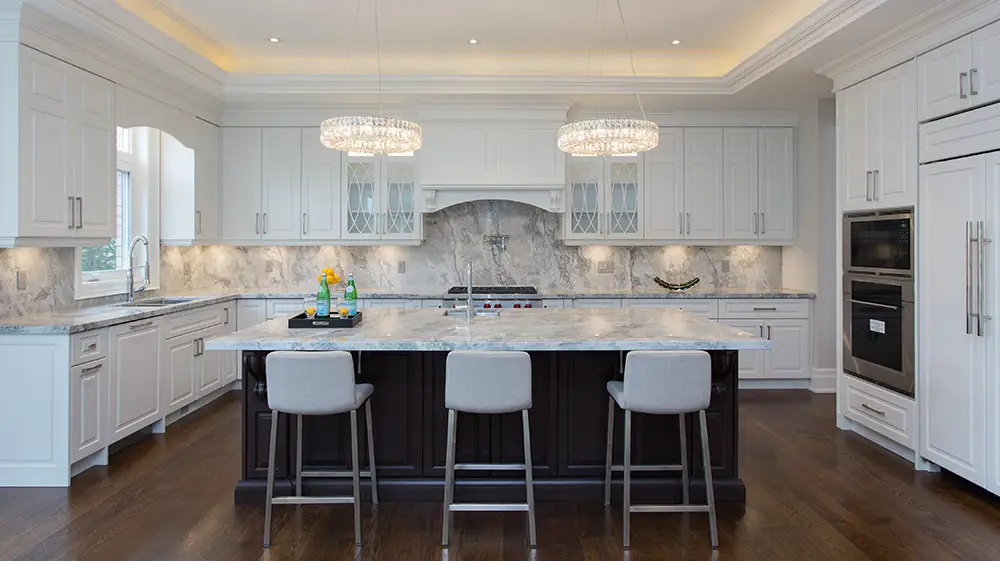 Photo of a main kitchen.